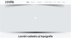 Desktop Screenshot of cadastrutopografie.ro