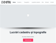 Tablet Screenshot of cadastrutopografie.ro